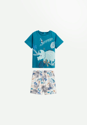 Petit Béguin Pyjama enfant manches courtes Santorini