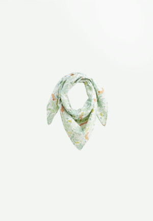 Petit Béguin Foulard en gaze de coton Kanha 100 x 100 cm
