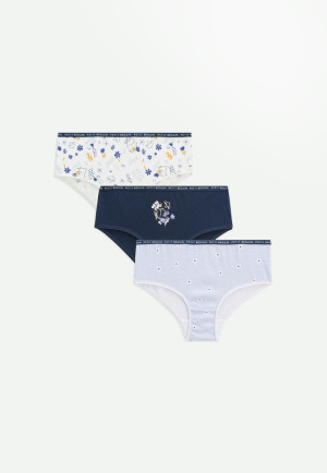 Petit Béguin Lot de 3 culottes fille Automne