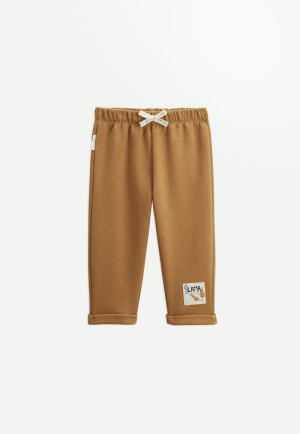 Petit Béguin Pantalon enfant en molleton Lamascotte