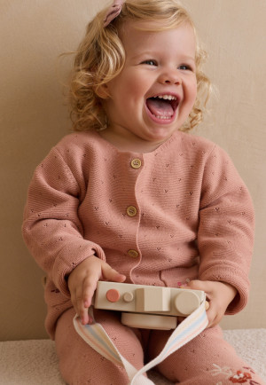 Petit Béguin Gilet enfant en tricot Manouk