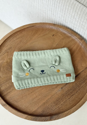 Petit Béguin Cache cou enfant en tricot Boavista
