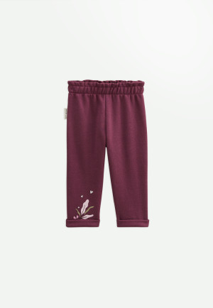 Petit Béguin Pantalon enfant en molleton Mila