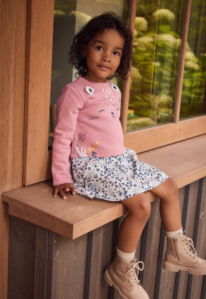 Petit Béguin Robe enfant Céleste