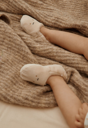 Petit Béguin Chaussons bébé Perle
