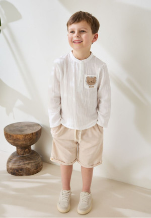 Petit Béguin Bermuda enfant Auguste