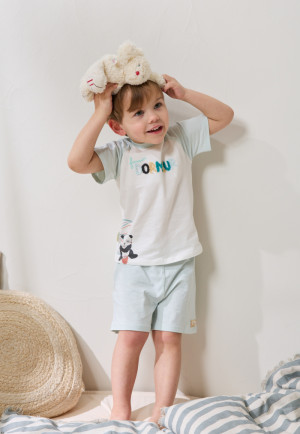 Petit Béguin Pyjama short enfant 2 pièces Bento