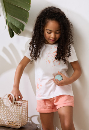 Petit Béguin T-shirt enfant manches courtes Anaelle