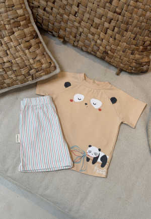 Petit Béguin Pyjama short enfant 2 pièces Bento