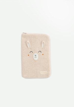 Petit Béguin Protège carnet de santé Noisette