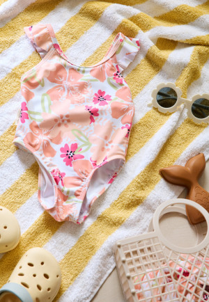 Petit Béguin Maillot de bain 1 pièce enfant Rosara
