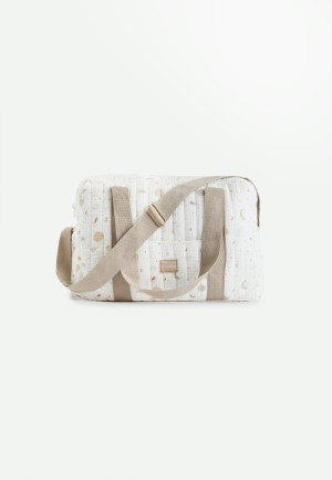 Petit Béguin Sac à langer en gaze de coton Eliah