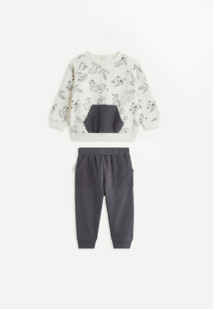 Petit Béguin Ensemble bébé sweat et pantalon Erwan