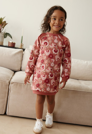 Petit Béguin Robe enfant en molleton Harmony