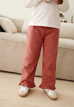 Petit Béguin Pantalon bébé en molleton Harmony