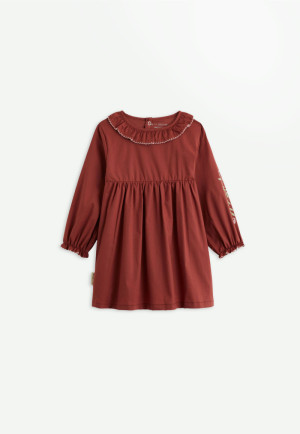 Petit Béguin Robe enfant en popeline Harmony