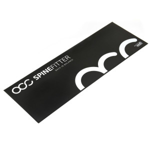 Sissel Tappetino Gym Mat Plus SPINEFITTER Antracite 180 x 60 x 1 cm