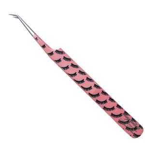 Pęseta zakrzywiona 75 stopni Pink Diamond Magnitica