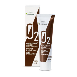 Farba do brwi Oxygen J2 15ml Browxenna Warm Walnut 6.42