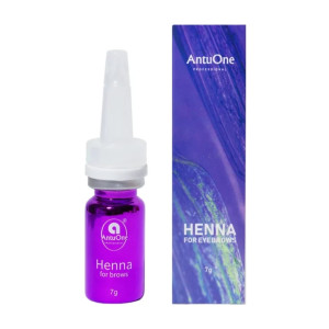 Henna pudrowa do brwi 7g AntuOne Dark Brown Haired - Ciemny Szatyn
