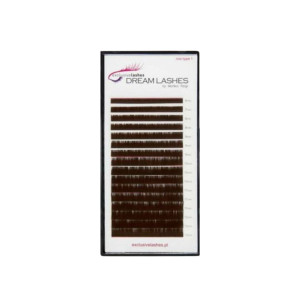 Rzęsy brązowe Chocolate Exclusivelashes C 0.05 MIX 6-13 mm