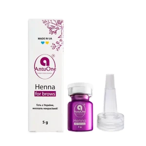 Henna pudrowa do brwi 5g AntuOne Light Brown - Jasny Brąz