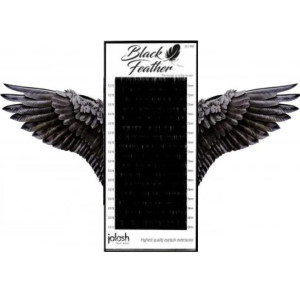Czarne rzęsy Black Feather Jolash B 0,05 10mm