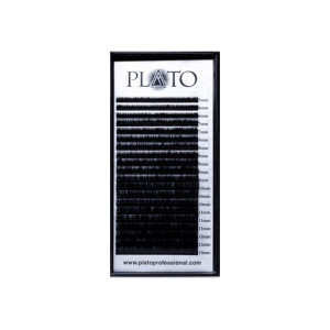 Rzęsy czarne Light Volume Platinum Plato Professional C 0,10 12mm