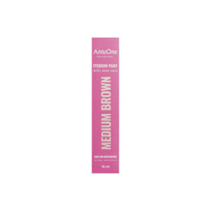 Farba do brwi z aloesem 15ml AntuOne Medium Brown