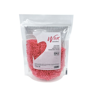 Różowy wosk do depilacji 500g Noemi