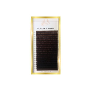 Rzęsy brązowe Dark Chocolate Nordic Lashes D 0,10 MIX 5-13mm