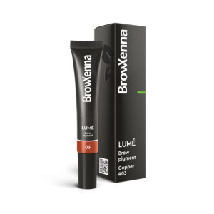 Żelowa farba do brwi LUMÉ 15 ml BrowXenna 03 Cooper