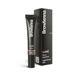 Żelowa farba do brwi LUMÉ 15 ml BrowXenna 04 Light Brown