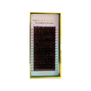 Rzęsy brązowe Black Brown Moemi CC 0,07 Mix 6-13mm