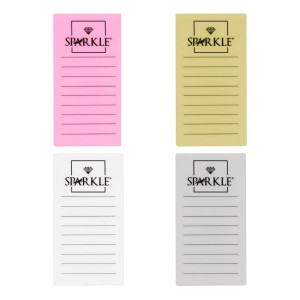 Akrylowy Holder do Rzęs Sparkle Złoty