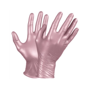 Rękawiczki Nitrylowe Beaute Luxe 50 szt/25 par Fioletowy XS