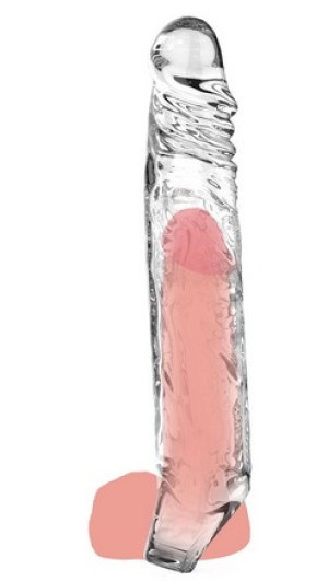 Toyjoy Get Real Extension Sleeve XLarge Transparent