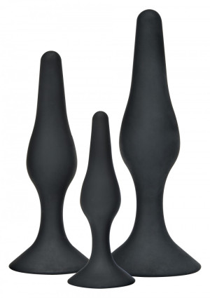 Toyjoy Apprentice 3 Piece Silicone Anal Trainer Set