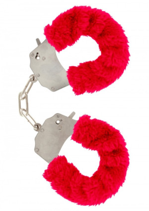 Toyjoy Fetish Pleasure Fluffy Handcuffs Röd