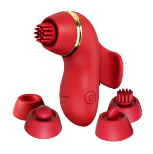 Intoyou Beeny Multifunktionsvibrator Röd
