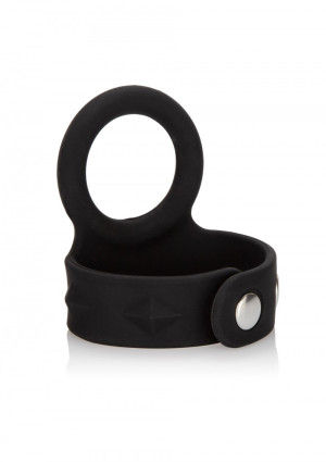 CalExotics 3-Snap Scrotum Ring - Large