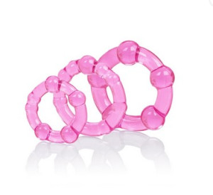 CalExotics Island Rings Rosa