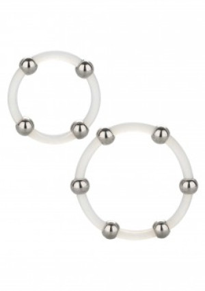 CalExotics Beaded Silicone Ring Set