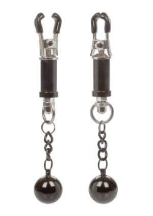 CalExotics Weighted Twist Nipple Clamps