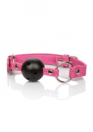 CalExotics Tickle Me Pink Ball Gag