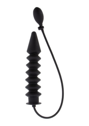 Hidden Desire Inflatable Ribbed Plug - Expert