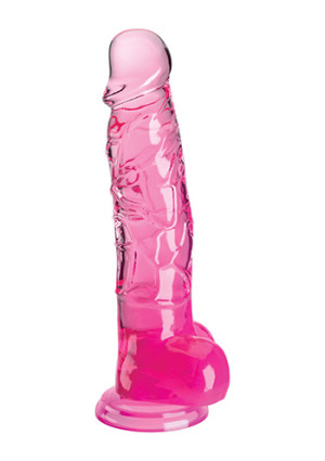 Pipedream King Cock Clear 8 Inch Balls