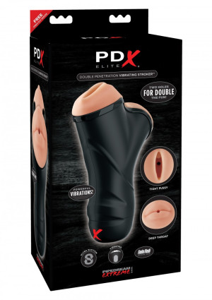 Pipedream Double Penetration Stroker
