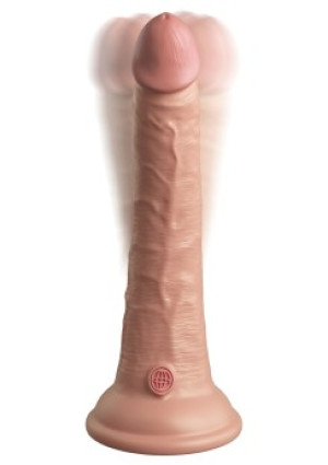 Pipedream 7 Inch 2Density Vibe Cock Brun