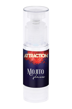 Mai Cosmetics Mai Attraction Hot Kiss Massage Oil Mojito Flavor 50Ml